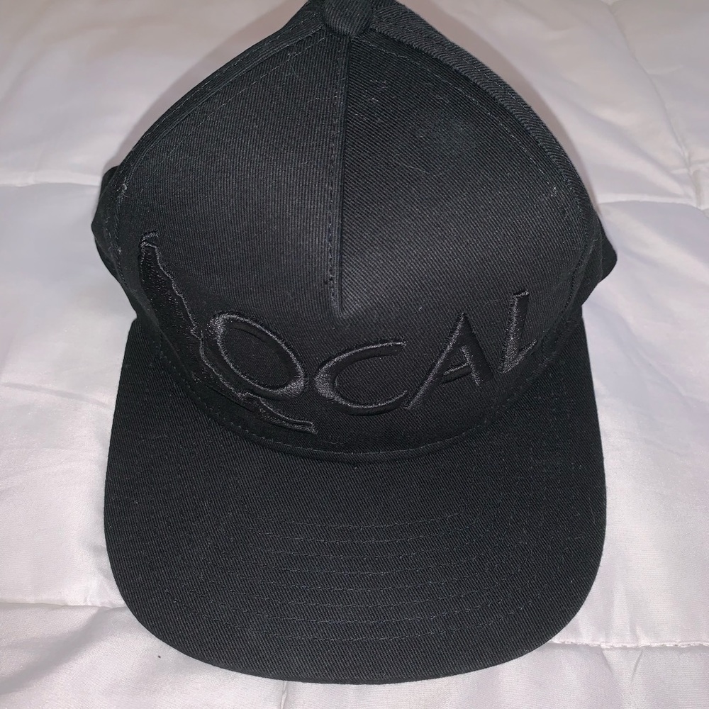 Black/ Black Local Brand Snapback